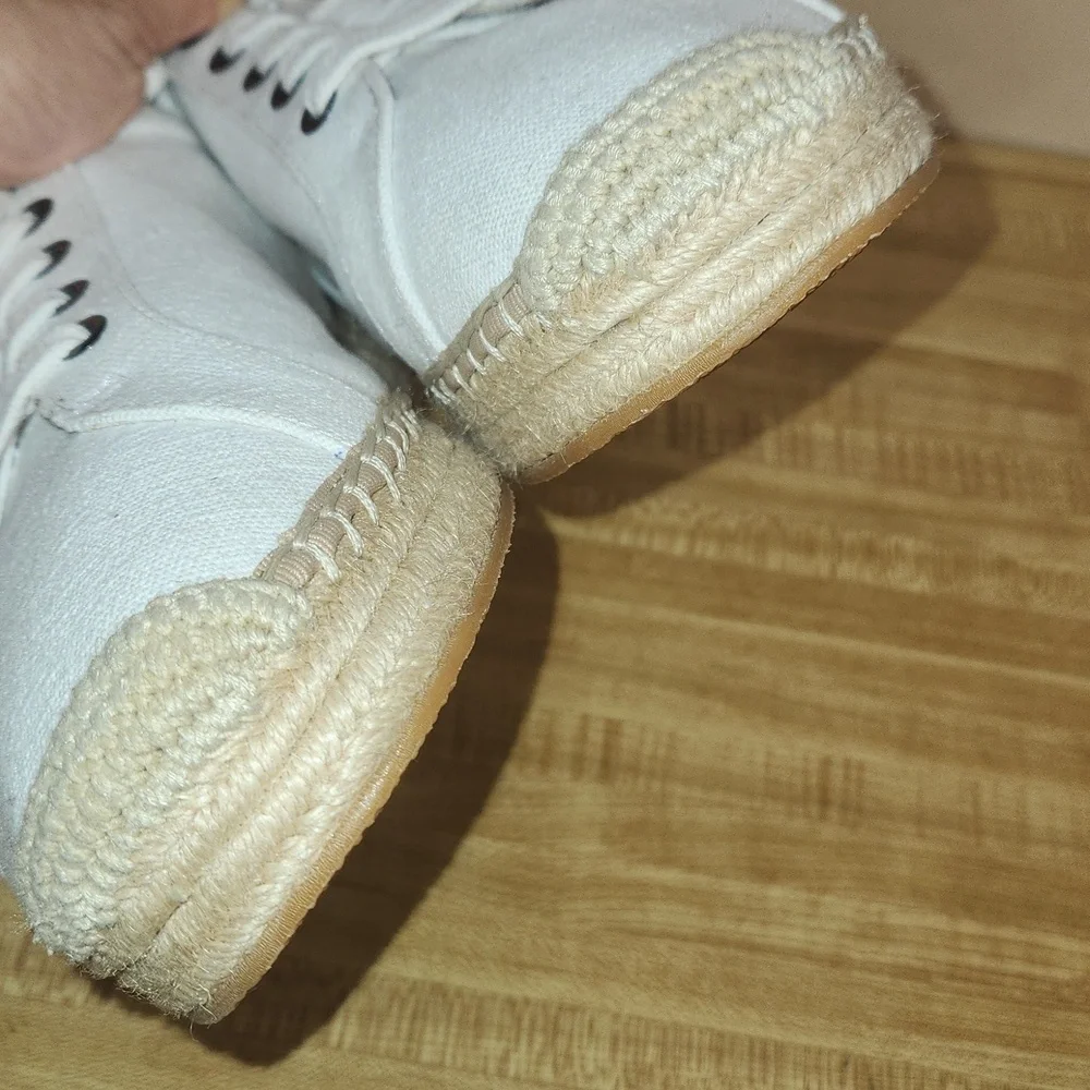 J.JILL Espadrille Lace Up Sneakers, size 11